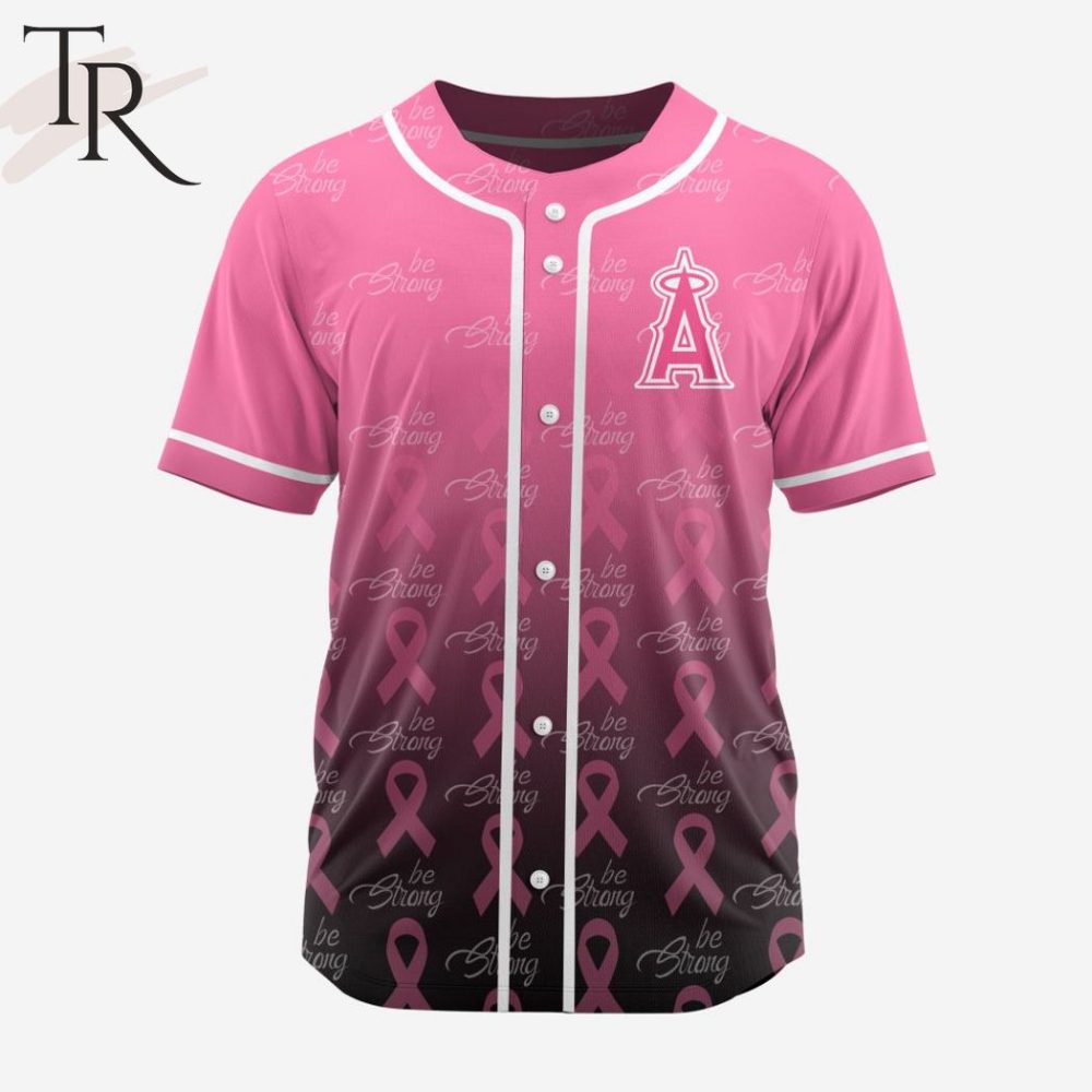 Support &amp; Style: Pink Ribbon Breast Cancer Awareness Jersey – Be Strong Edition