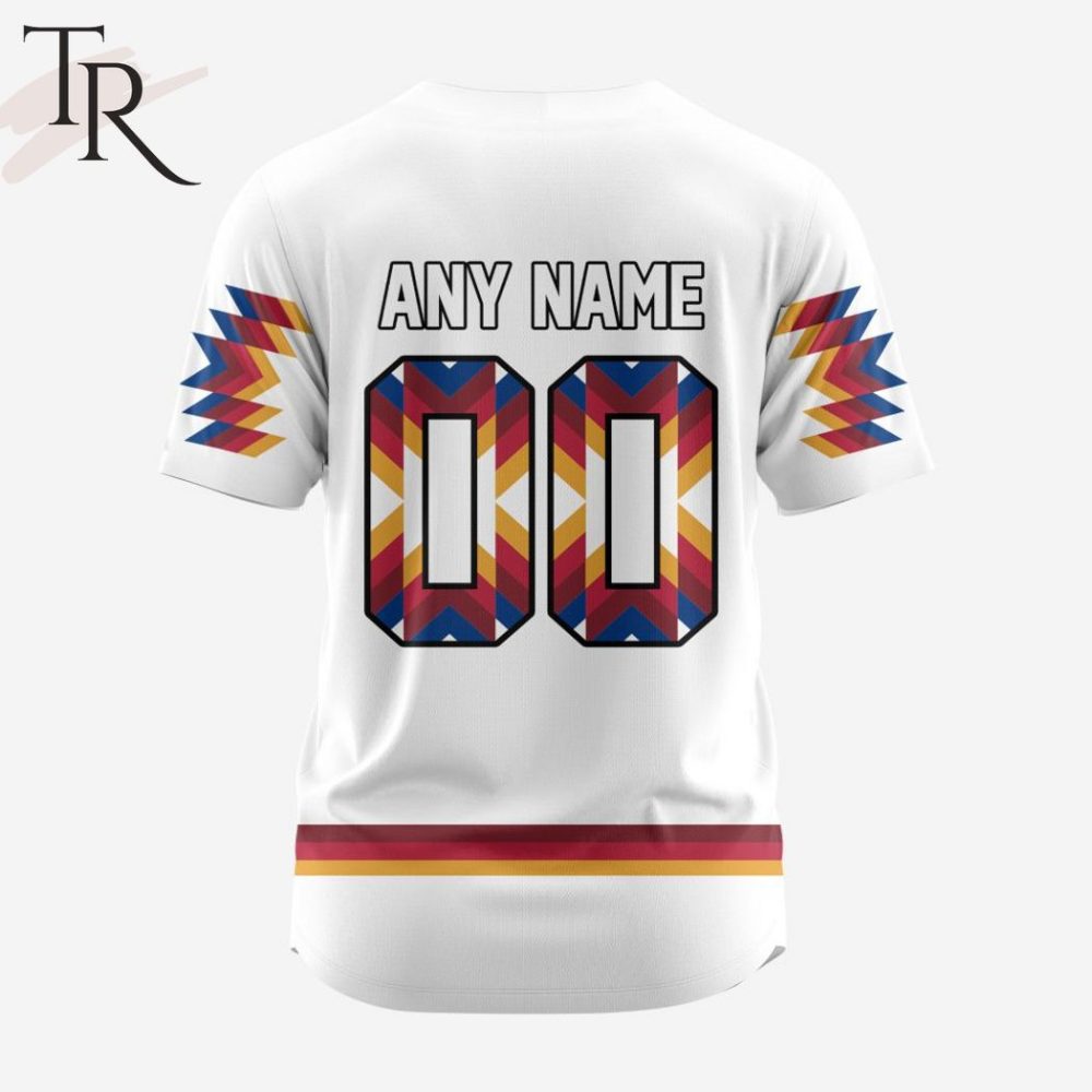 Trendy Aztec Style Baseball Jersey - Vibrant Colors &amp; Unique Design - Perfect For Fans &amp; Fashion Lovers