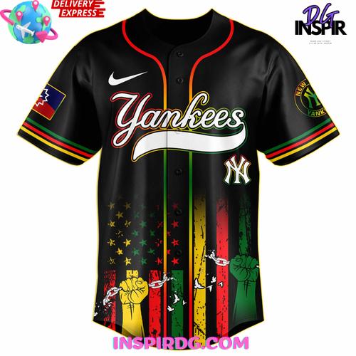 Juneteenth Freedom Day Baseball Jersey - Stylish Black Sportswear For Celebrating Unity &amp; History