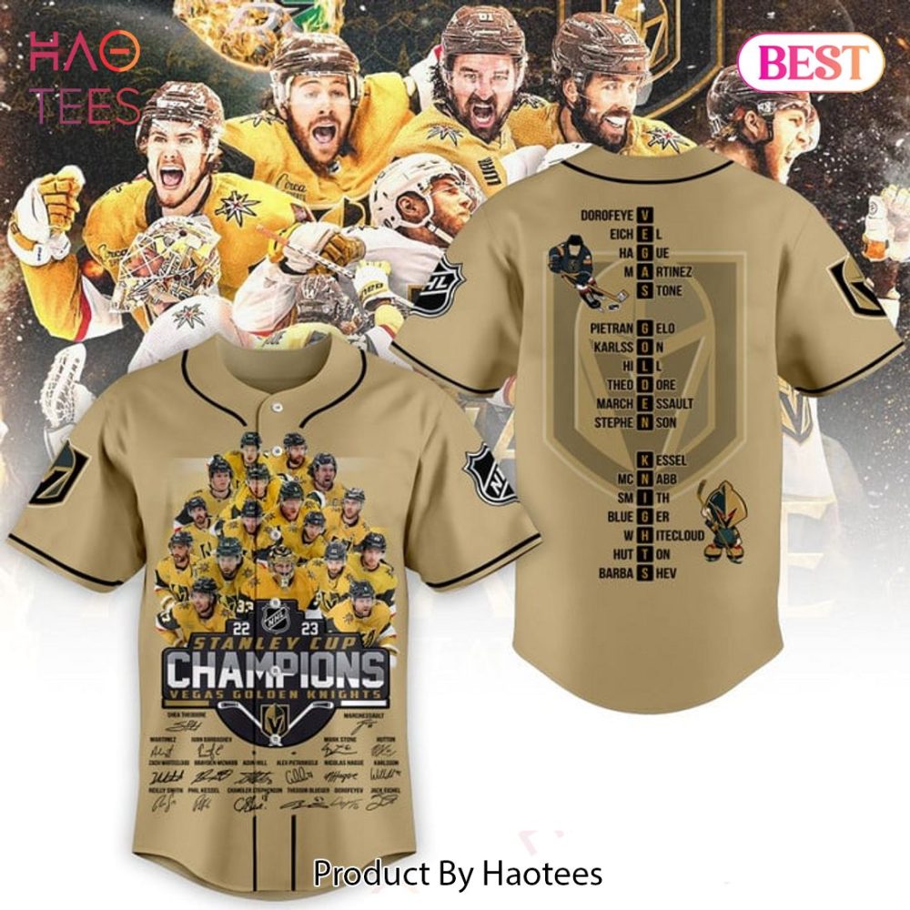 Vegas Golden Knights Stanley Cup Champions Jersey – Limited Edition Collectible