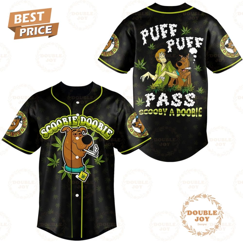 Scoobie Doobie "Puff Puff Pass Scoobie A Doobie" New Edition Baseball Jersey