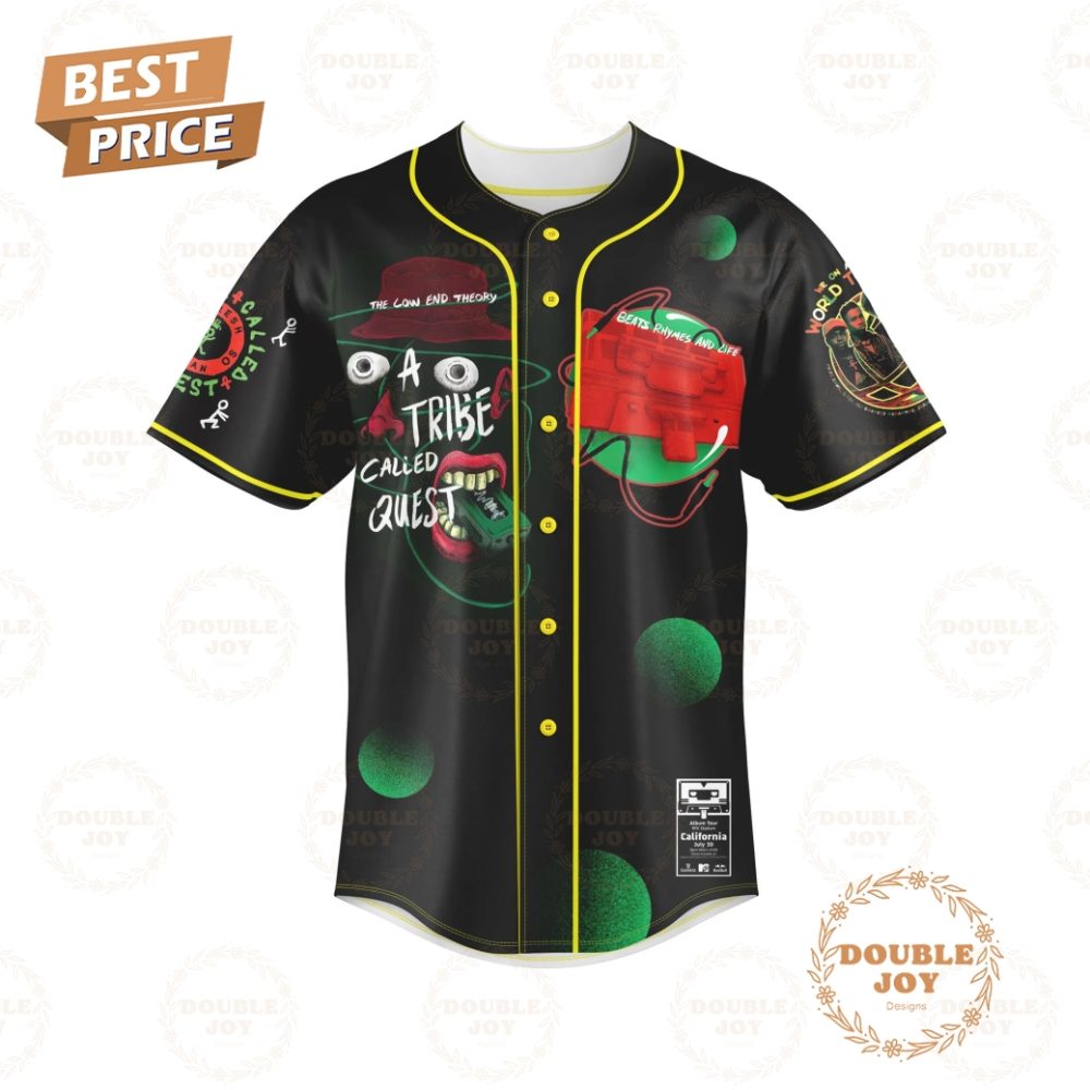 The Low End Theory Beats Rhymes And Life A Tribe Called Quest, Midnight Marauders Baseball Jersey