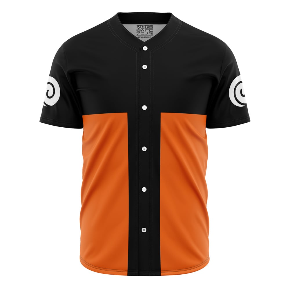 Uzumaki V2 Shippuden No Piping Baseball Jersey