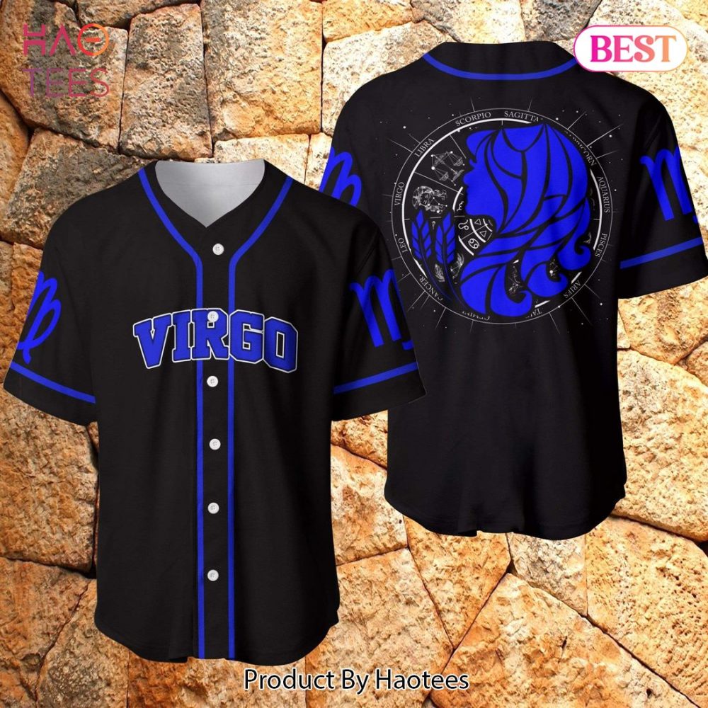 Virgo Zodiac Baseball Jersey - Stylish Astrology Shirt For Horoscope Lovers