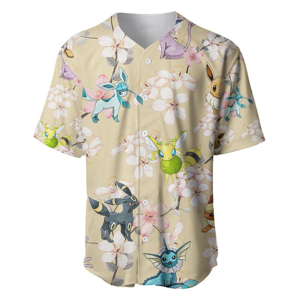 Unisex Floral Anime Character Shirt - Soft, Stylish, Perfect Gift For Fans!