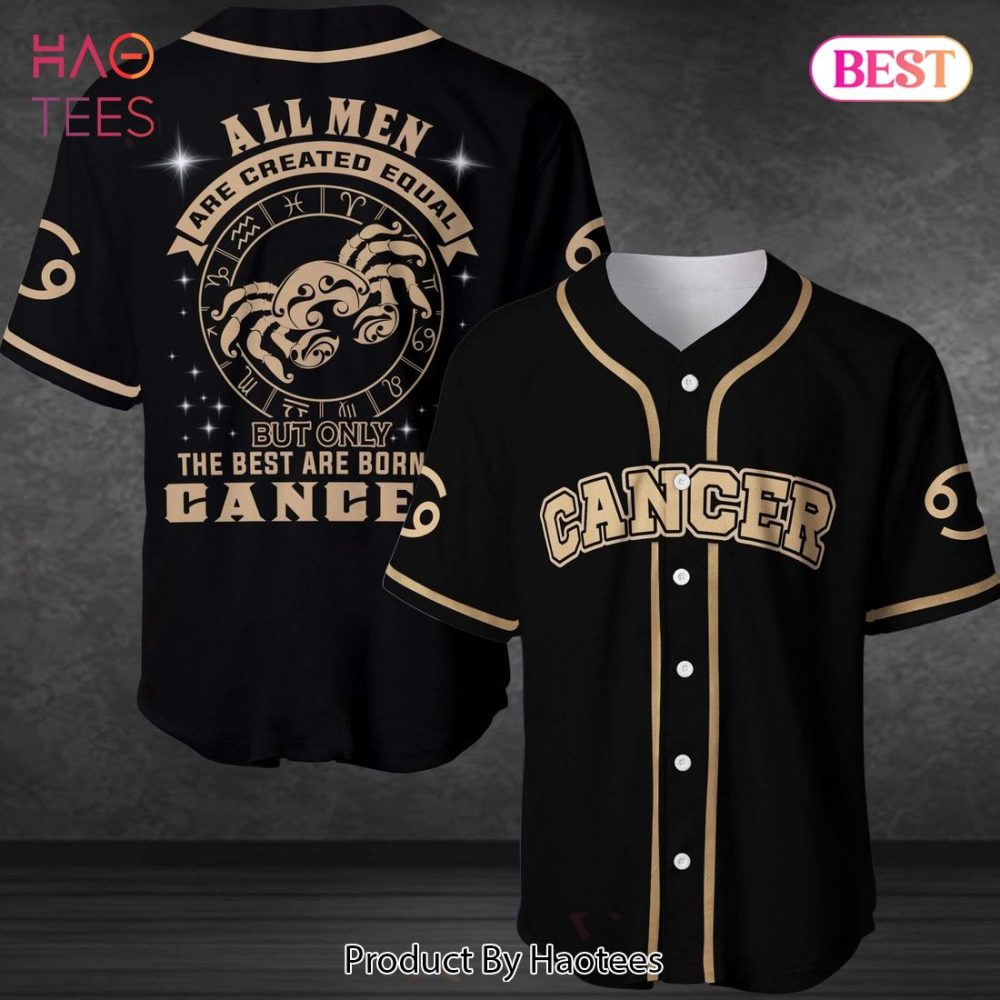 Men'S Zodiac Cancer Baseball Jersey - Unique Astrological Gift Apparel